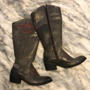 😍🤠 Born Leather Boots 7.5